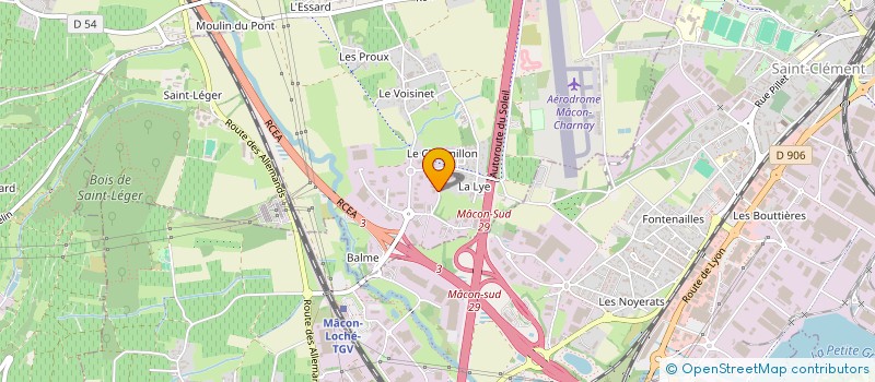 localisation de l'entreprise SCI AU 235 DES BERTHILLIERS à CHARNAY-LES-MACON