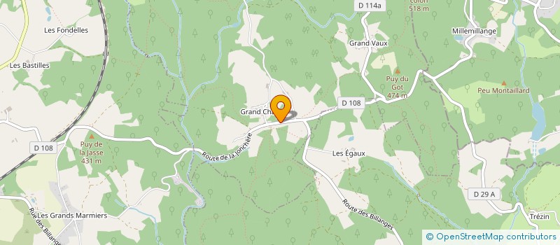 localisation de l'entreprise SCI AU 3 ETANGS DE LA VAUGUENIGE à LAURIERE