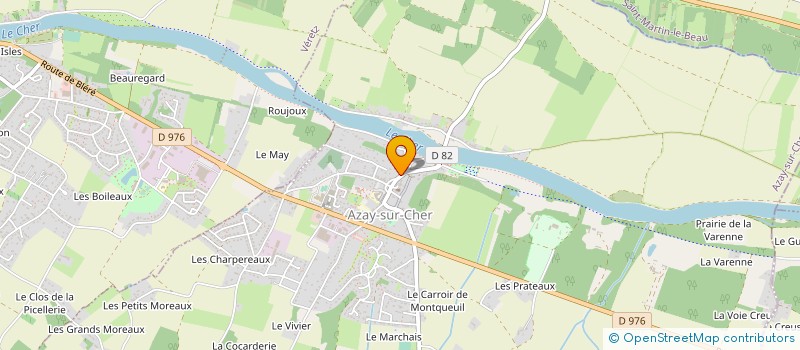 localisation de l'entreprise SCI AU BAS DU ROCHER à MONTLOUIS-SUR-LOIRE