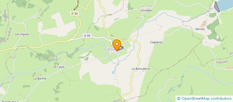 localisation de l'entreprise SCI AU BOIS  CASSUEJOULS