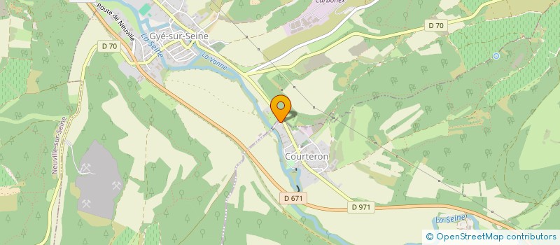 localisation de l'entreprise SCI AU BOIS JOLI  COURTERON