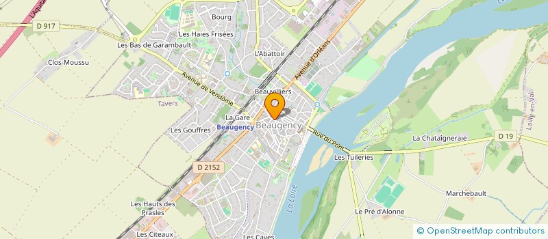 localisation de l'entreprise SCI AU BON COIN  BEAUGENCY