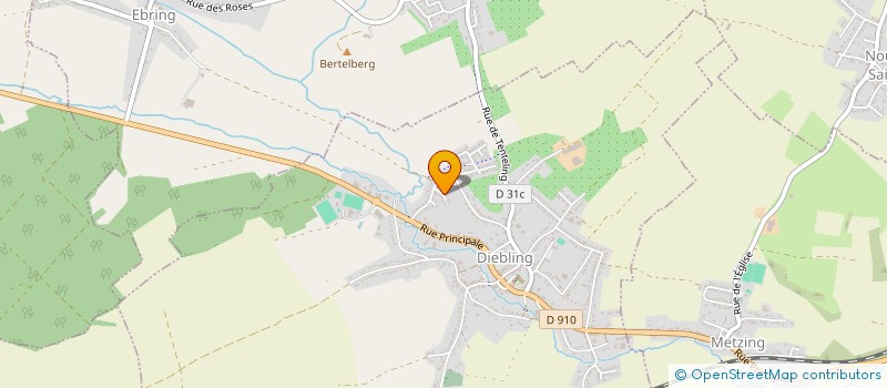 localisation de l'entreprise SCI AU BONHEUR DE SUZIE  DIEBLING