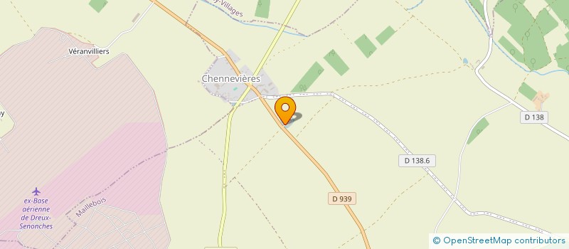 localisation de l'entreprise SCI AU BORD DE L'O à FAVIERES