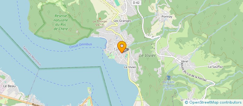 localisation de l'entreprise SCI AU BOUT DU LAC  TALLOIRES-MONTMIN