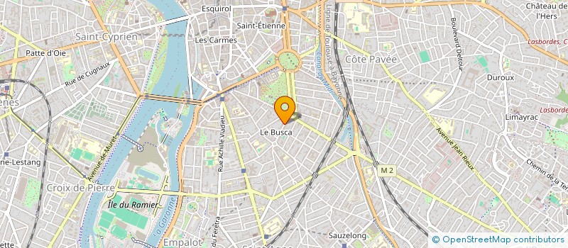 localisation de l'entreprise SCI AU BUSCA à TOULOUSE