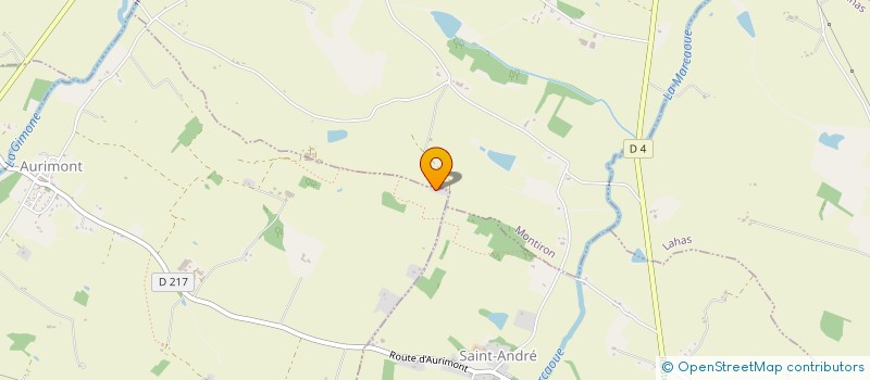 localisation de l'entreprise SCI AU CAOUN  LARTIGUE