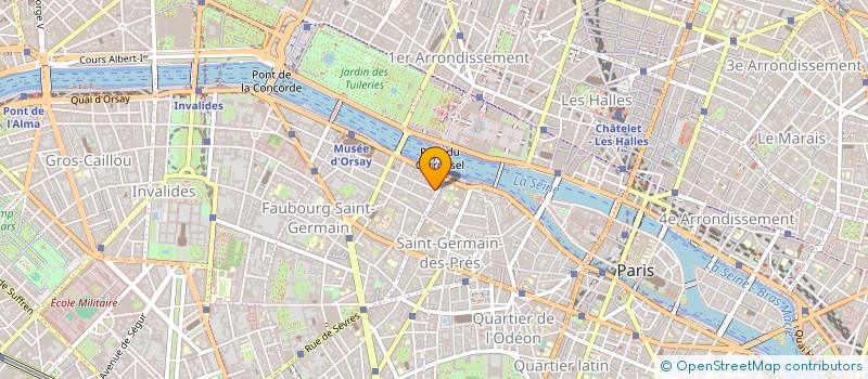 localisation de l'entreprise SCI AU CAS OU  PARIS