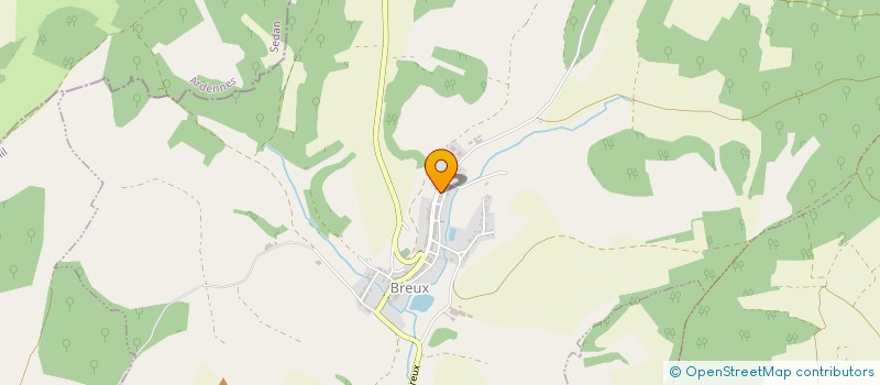 localisation de l'entreprise SCI AU CHALET DES TROIS BRUYERES  BREUX