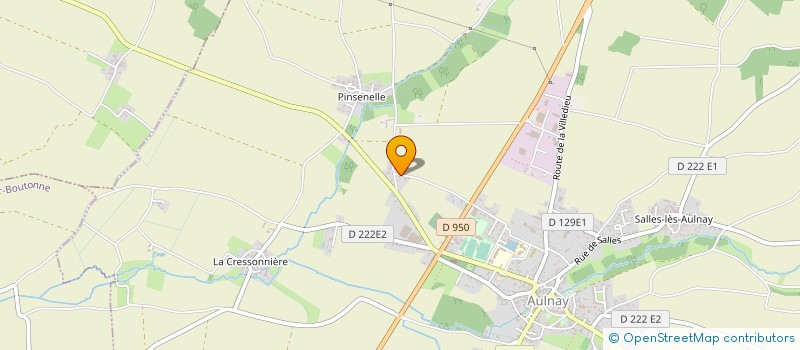 localisation de l'entreprise SCI  AU CHEMIN SAINT PIERRE  AULNAY