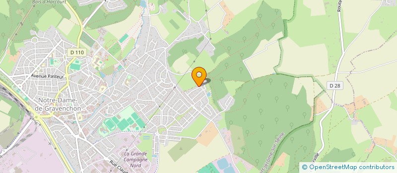 localisation de l'entreprise SCI AU COUP D'FREIN  PORT-JEROME-SUR-SEINE