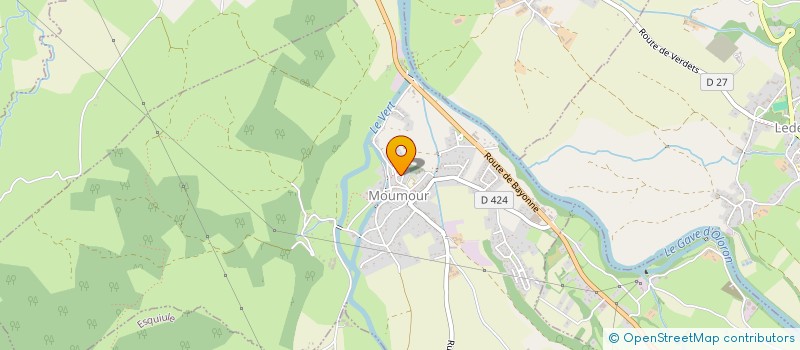 localisation de l'entreprise SCI AU DEPOT DES FABRIQUES  MOUMOUR