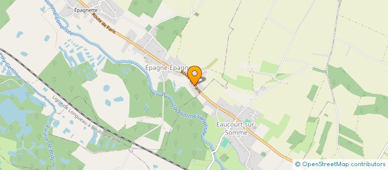 localisation de l'entreprise SCI AU FIL DE L'EAU  EPAGNE-EPAGNETTE