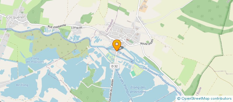 localisation de l'entreprise SCI AU FIL DE L'EAU à ABBEVILLE