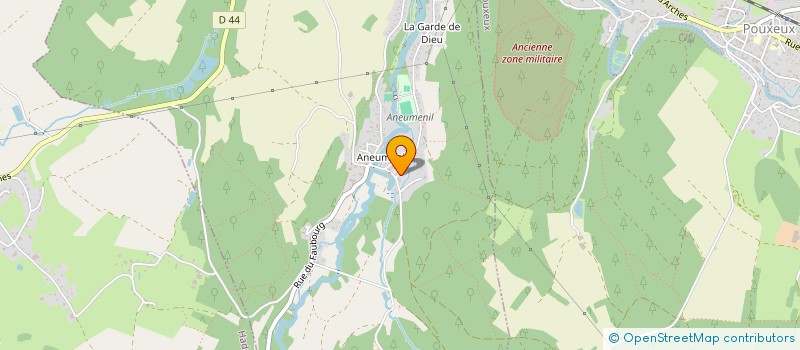 localisation de l'entreprise SCI AU FIL DE L'EAU  ARCHES