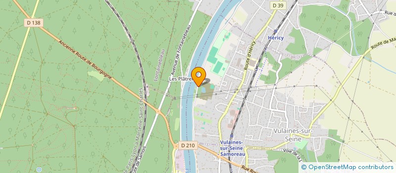 localisation de l'entreprise SCI AU FIL DE SEINE  VULAINES-SUR-SEINE