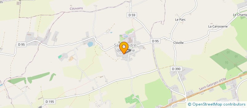 localisation de l'entreprise SCI AU FIL DU NOE  SAINT-ANDRE-DE-L'EPINE