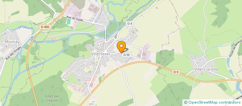 localisation de l'entreprise SCI AU FIL DU TEMPS à VILLERSEXEL