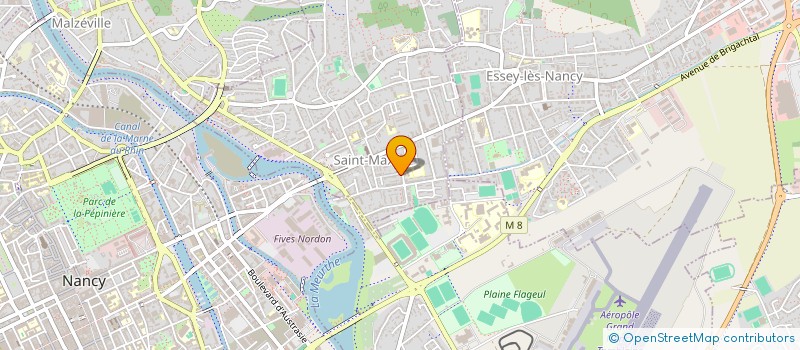 localisation de l'entreprise SCI AU FLO  SAINT-MAX