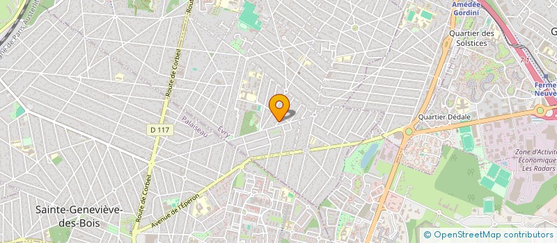 localisation de l'entreprise SCI AU GRE DES VENTS à MORSANG-SUR-ORGE