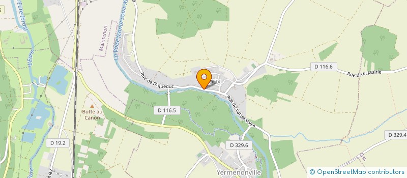 localisation de l'entreprise SCI AU GRE DU VENT à HOUX