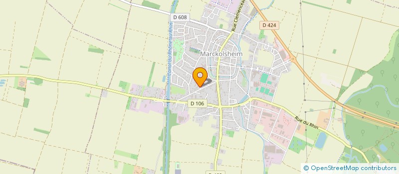 localisation de l'entreprise SCI AU GRES DE CHARLES  MARCKOLSHEIM