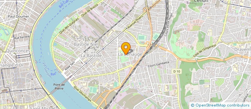 localisation de l'entreprise SCI AU JETTIN  BORDEAUX