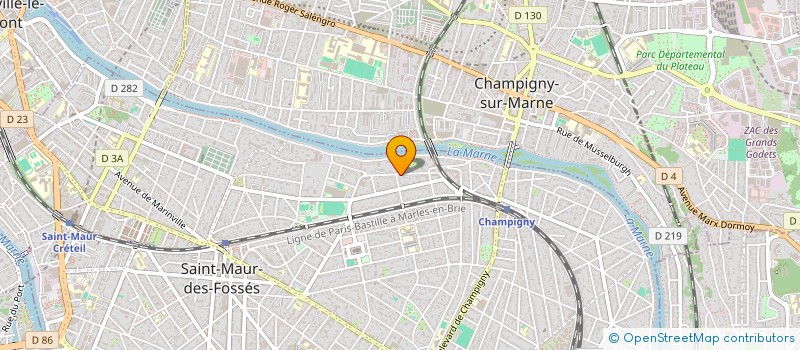 localisation de l'entreprise SCI AU LAIT à SAINT-MAUR-DES-FOSSES