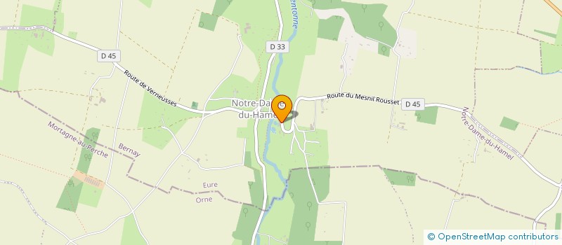 localisation de l'entreprise SCI AU MARIGOT  NOTRE-DAME-DU-HAMEL