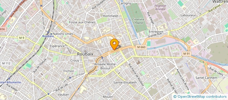 localisation de l'entreprise SCI AU MEILLEUR MARCHE  PARIS