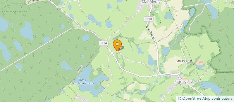 localisation de l'entreprise SCI AU MOULIN DES BREQUILLOTS  RIGNOVELLE