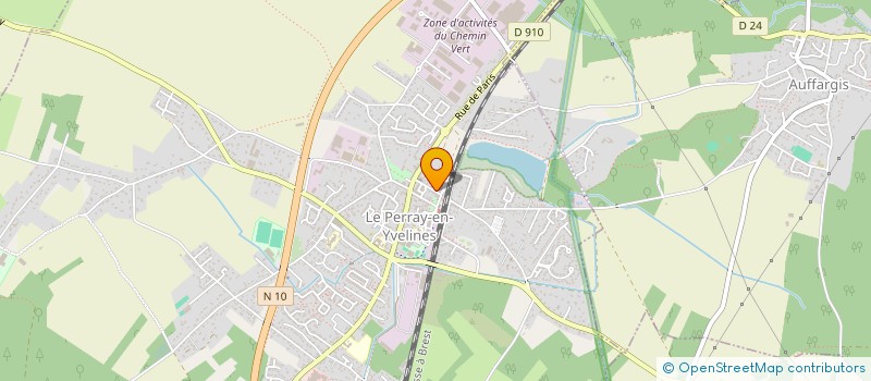 localisation de l'entreprise SCI AU NOM DE LA ROSE  LE PERRAY-EN-YVELINES