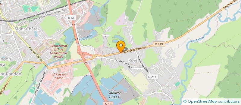 localisation de l'entreprise SCI AU PAROYER à ROYE