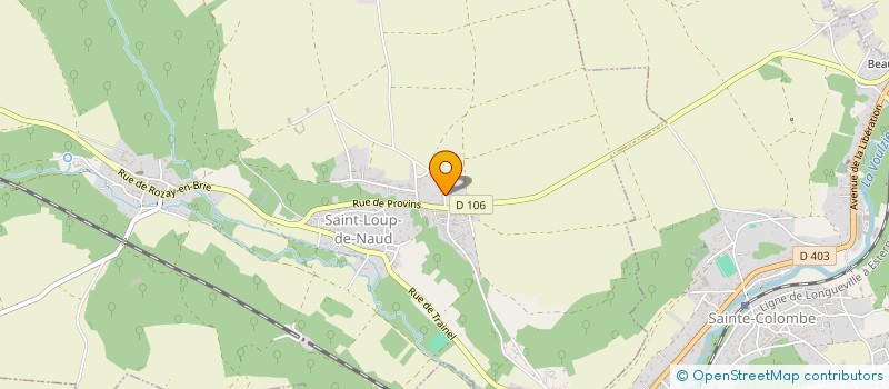 localisation de l'entreprise SCI AU PETIT PETROLE  SAINT-LOUP-DE-NAUD