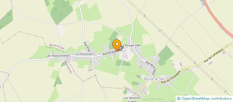 localisation de l'entreprise SCI AU PETRIN à BUIRE-LE-SEC