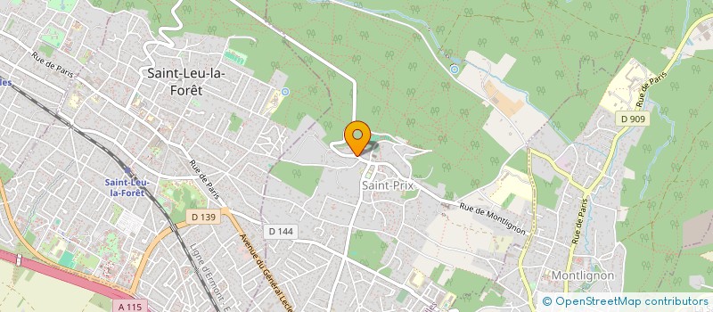 localisation de l'entreprise SCI AU PRIEURE DE ST PRIX à SAINT-PRIX