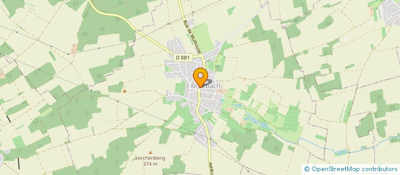 localisation de l'entreprise SCI AU RAISIN  BRUEBACH