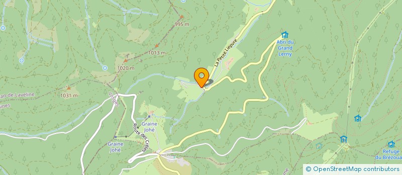 localisation de l'entreprise SCI AU RENDEZ-VOUS DES CHAMOIS  SAINTE-MARIE-AUX-MINES