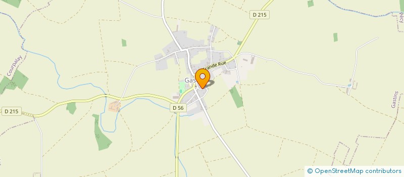 localisation de l'entreprise SCI AU REVE RETROUVE à GASTINS