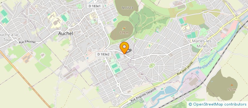 localisation de l'entreprise SCI AU SPORT  AUCHEL