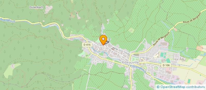 localisation de l'entreprise SCI AU VIEUX RUISSEAU  OSTHEIM