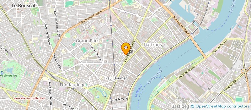 localisation de l'entreprise SCI AUAL  BORDEAUX