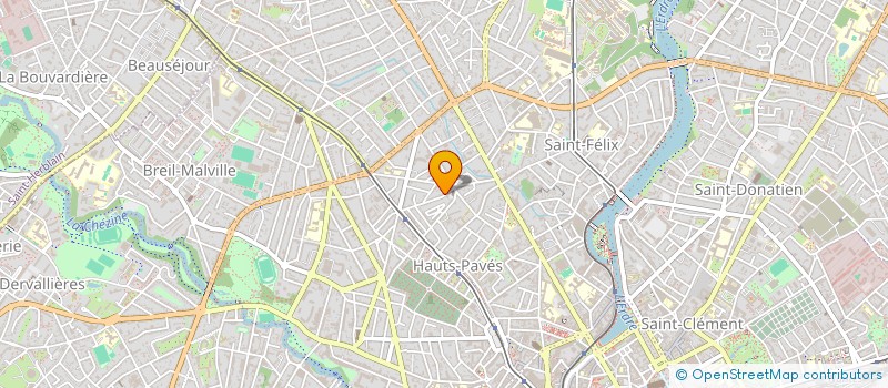 localisation de l'entreprise SCI AUBACHAMPS à NANTES