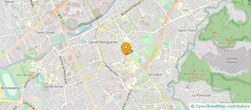 localisation de l'entreprise SCI AUBAGNE AGIR MT à MARSEILLE 9EME
