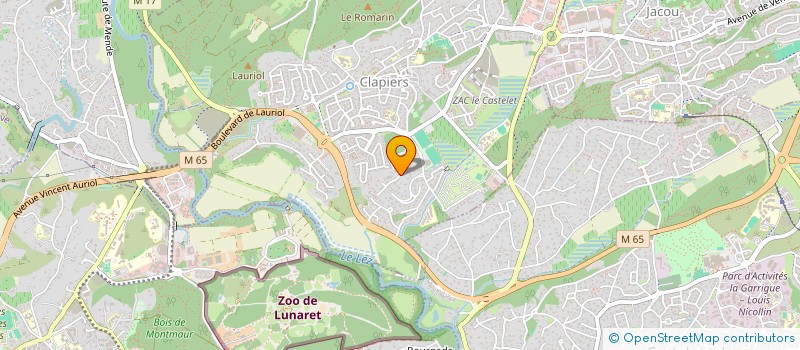 localisation de l'entreprise SCI AUBAGNE MONTPELLIER à MONTPELLIER
