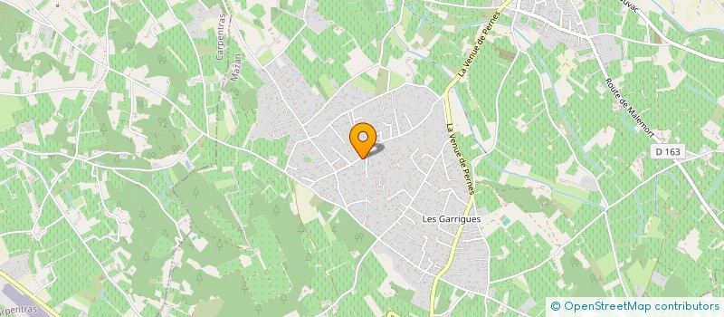 localisation de l'entreprise SCI AUBAY  MAZAN