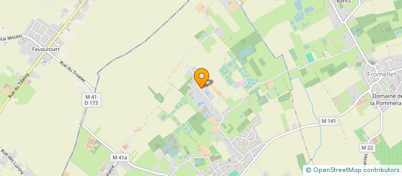 localisation de l'entreprise SCI AUBE à AUBERS