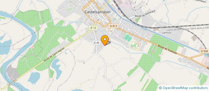 localisation de l'entreprise SCI AUBEL  CASTELSARRASIN