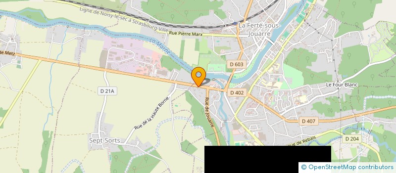 localisation de l'entreprise SCI AUBEMATH à LA FERTE-SOUS-JOUARRE