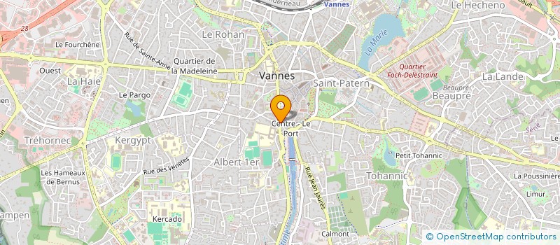localisation de l'entreprise SCI AUBERGER à VANNES